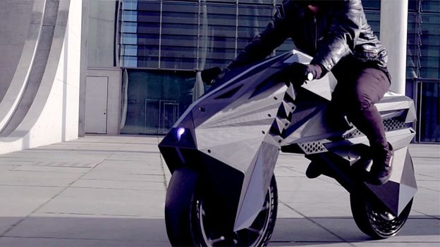BigRep's 3D-printed electric motorbike